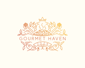 Asian Noodles Restaurant logo design