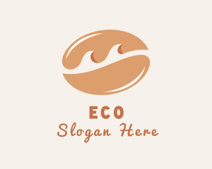 Ocean - Coffee Bean Beach logo design