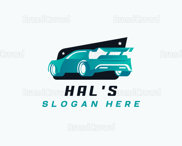 Sports Car Automotive Logo