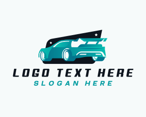 Sports Car Automotive Logo