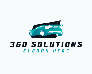 Sports Car Automotive logo design