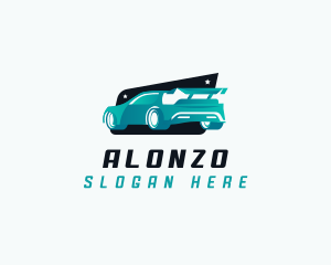 Sports Car Automotive logo design