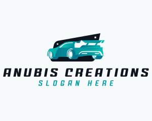 Sports Car Automotive logo design