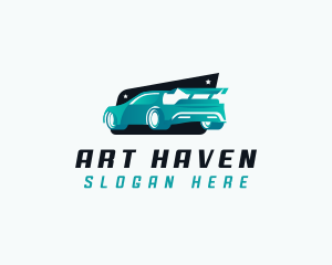 Sports Car Automotive logo design