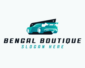 Sports Car Automotive logo design