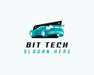 Sports Car Automotive logo design