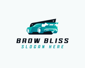 Sports Car Automotive logo design