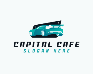 Sports Car Automotive logo design