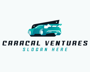 Sports Car Automotive logo design