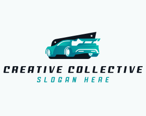 Sports Car Automotive logo design