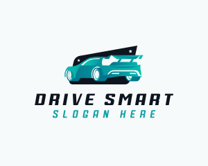 Sports Car Automotive logo design