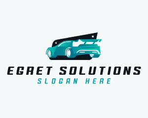 Sports Car Automotive logo design