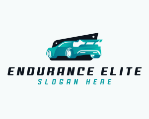 Sports Car Automotive logo design