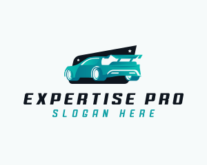 Sports Car Automotive logo design