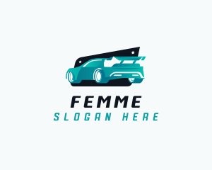 Sports Car Automotive logo design