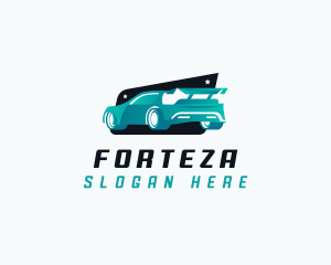 Sports Car Automotive logo design