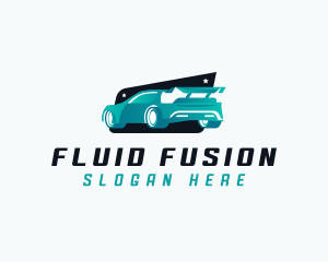 Sports Car Automotive logo design