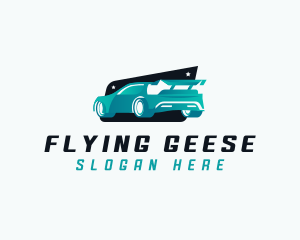 Sports Car Automotive logo design