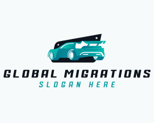 Sports Car Automotive logo design