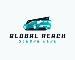 Sports Car Automotive logo design