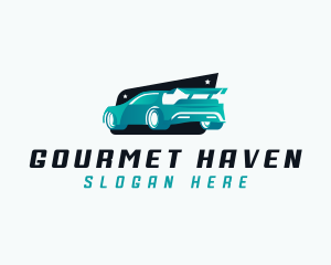 Sports Car Automotive logo design