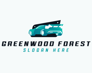 Sports Car Automotive logo design