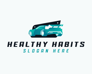 Sports Car Automotive logo design