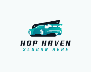 Sports Car Automotive logo design