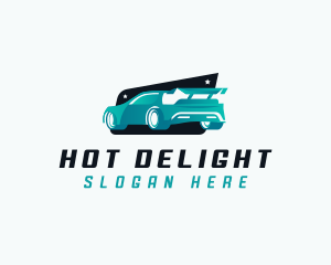 Sports Car Automotive logo design