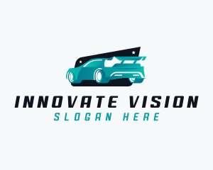 Sports Car Automotive logo design