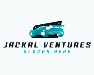 Sports Car Automotive logo design