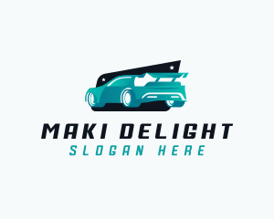 Sports Car Automotive logo design