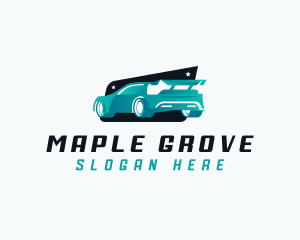 Sports Car Automotive logo design