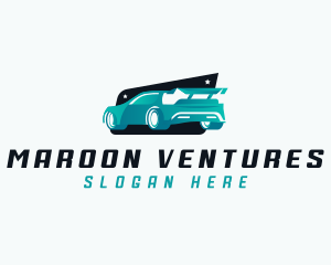 Sports Car Automotive logo design