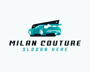 Sports Car Automotive logo design