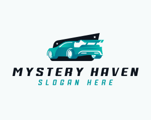 Sports Car Automotive logo design