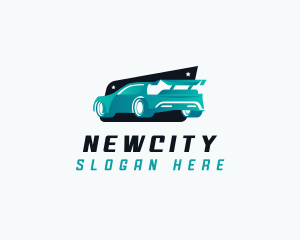 Sports Car Automotive logo design