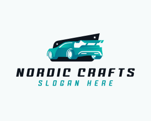 Sports Car Automotive logo design