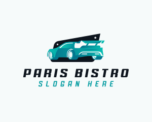 Sports Car Automotive logo design