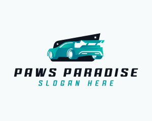 Sports Car Automotive logo design