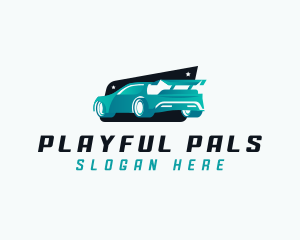 Sports Car Automotive logo design