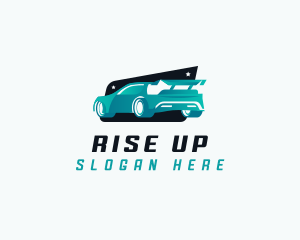 Sports Car Automotive logo design