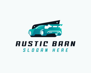 Sports Car Automotive logo design