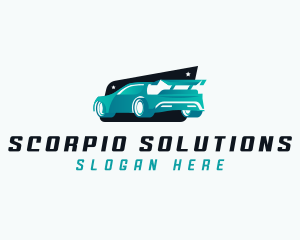 Sports Car Automotive logo design