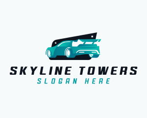 Sports Car Automotive logo design