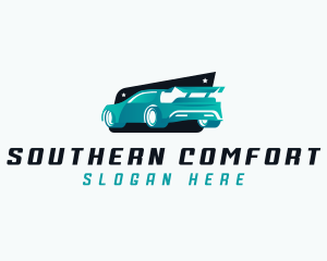 Sports Car Automotive logo design