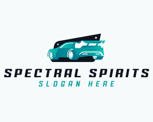 Sports Car Automotive logo design