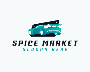 Sports Car Automotive logo design