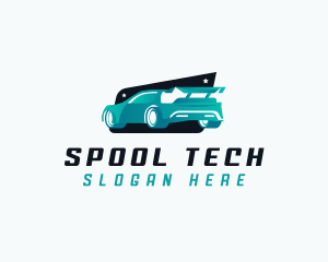 Sports Car Automotive logo design