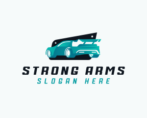 Sports Car Automotive logo design